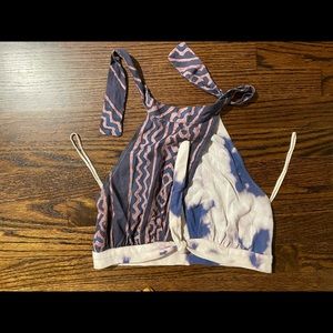 Urban Outfitters Cropped Halter Top